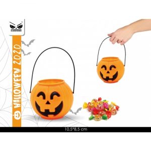 Zucchetta Halloween porta caramelle