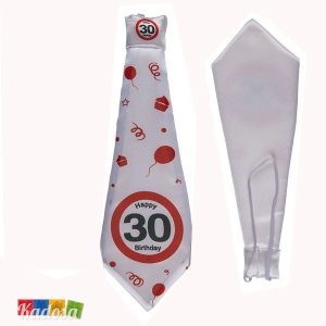 Cravatta Compleanno 30 Anni Segnale Stradale
