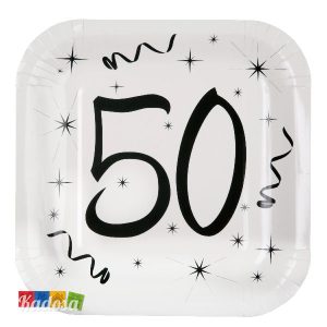 Piatti di Carta Party 50 Anni