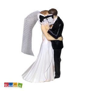 Topper Wedding Cake Sposi con Libro