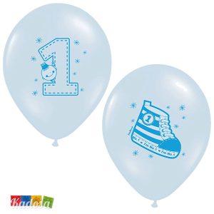 Palloncini 1 Anno Azzurri – 6 pz